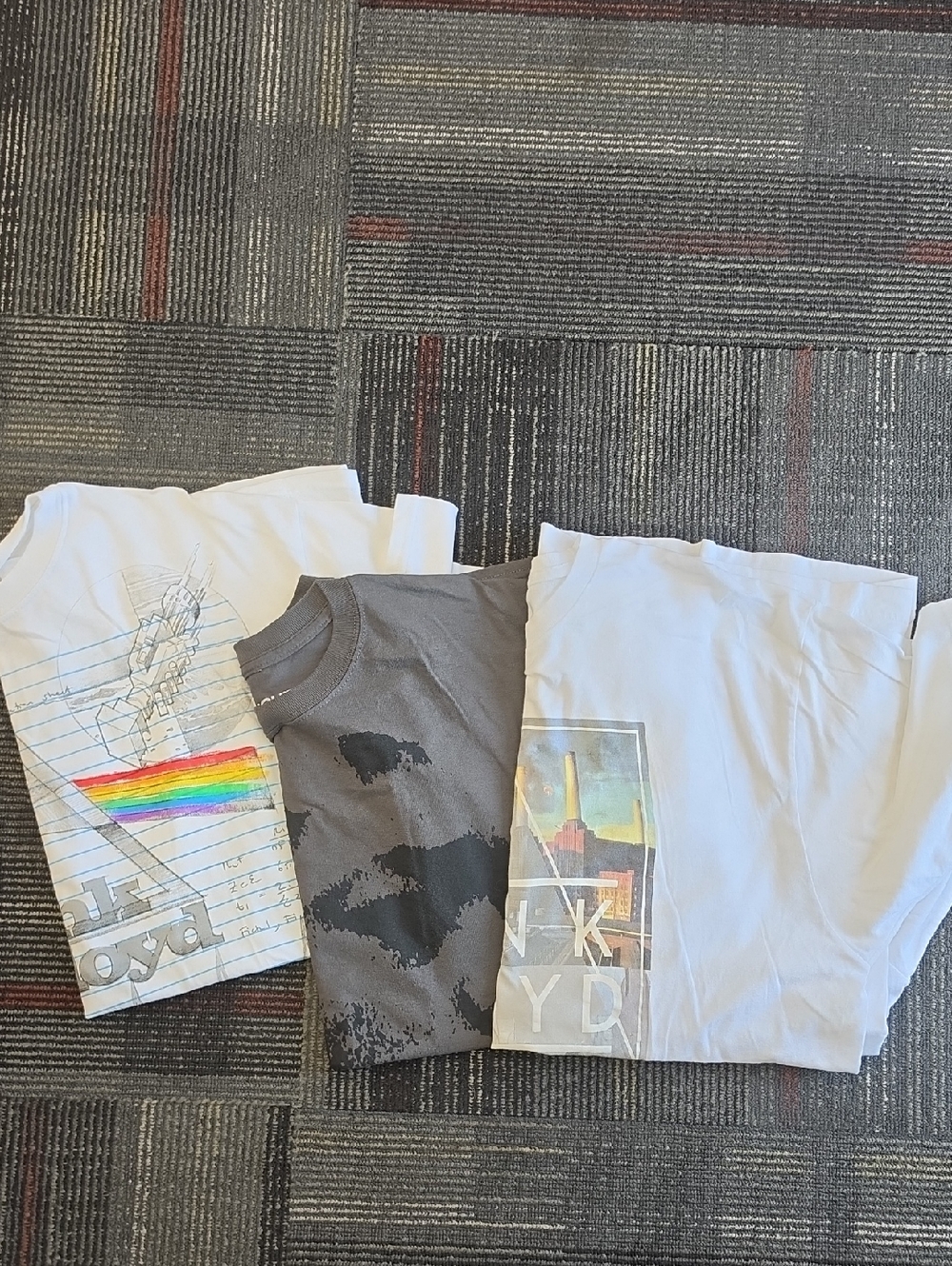 Vintage Band & Graphic Tee Bundle Men’s XL Pink Floyd Hendrix Stance